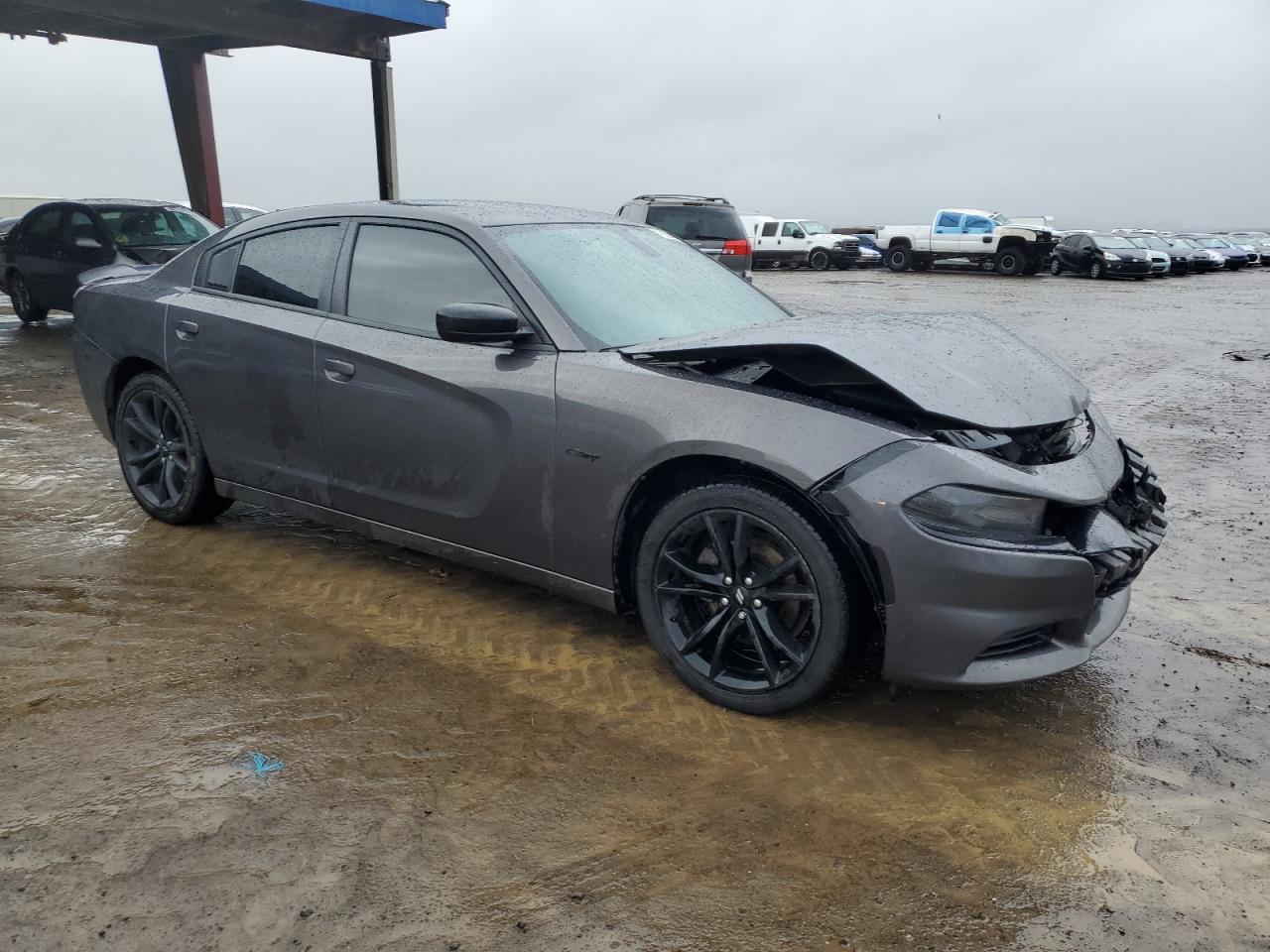 2018 Dodge Charger VIN 2C3CDXBG6JH214772 Copart auction photo, front end damage thumbnail 4