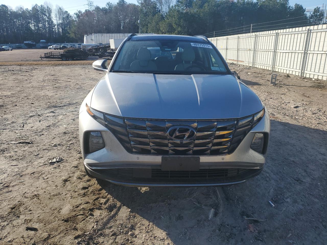 2024 Hyundai Tucson VIN 5NMJECDE1RH295202 Copart auction photo, rear end / side damage thumbnail 5