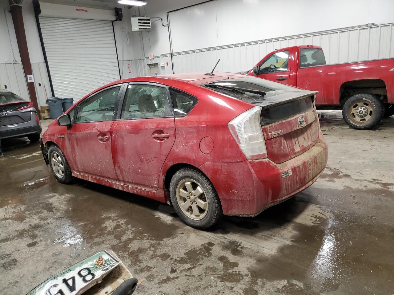 2011 Toyota Prius VIN JTDKN3DU2B5299716 Copart auction photo, front end damage thumbnail 2