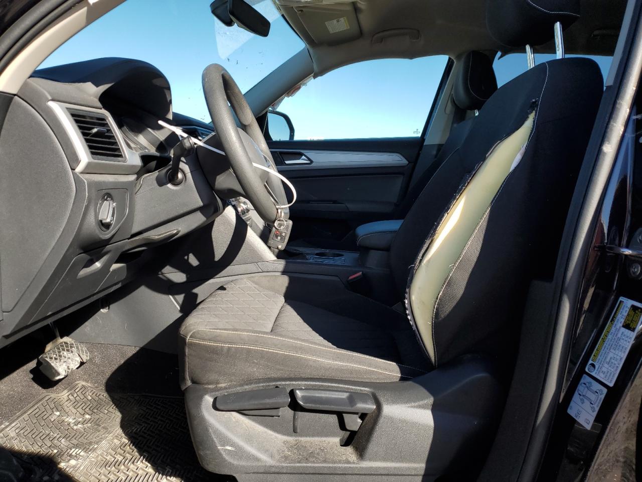 2021 Volkswagen Atlas VIN 1V2AP2CA8MC610439 Copart auction photo, side / rear end damage thumbnail 7
