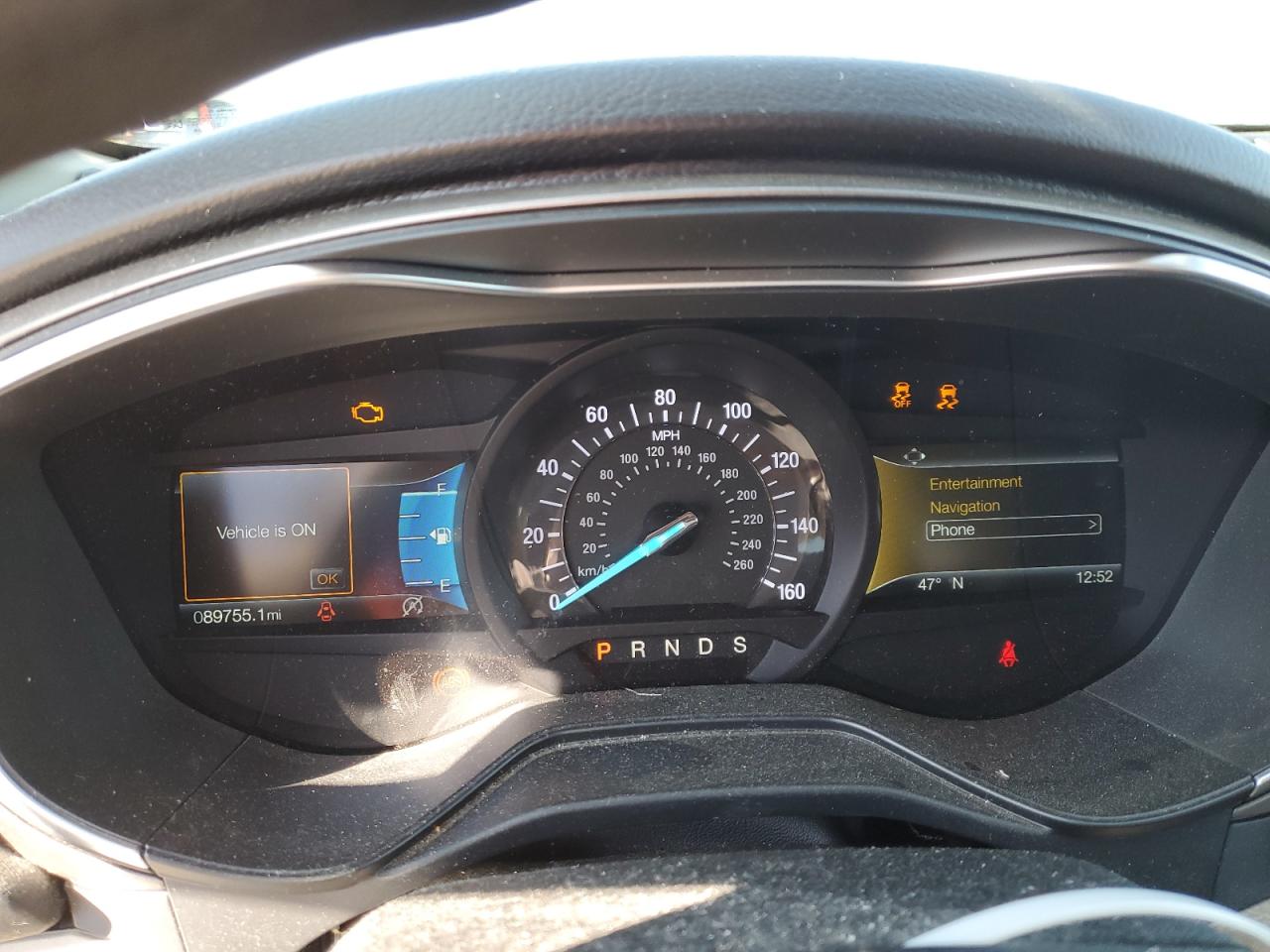 2019 Ford Fusion VIN 3FA6P0HD0KR159526 Copart auction photo, all over damage thumbnail 9