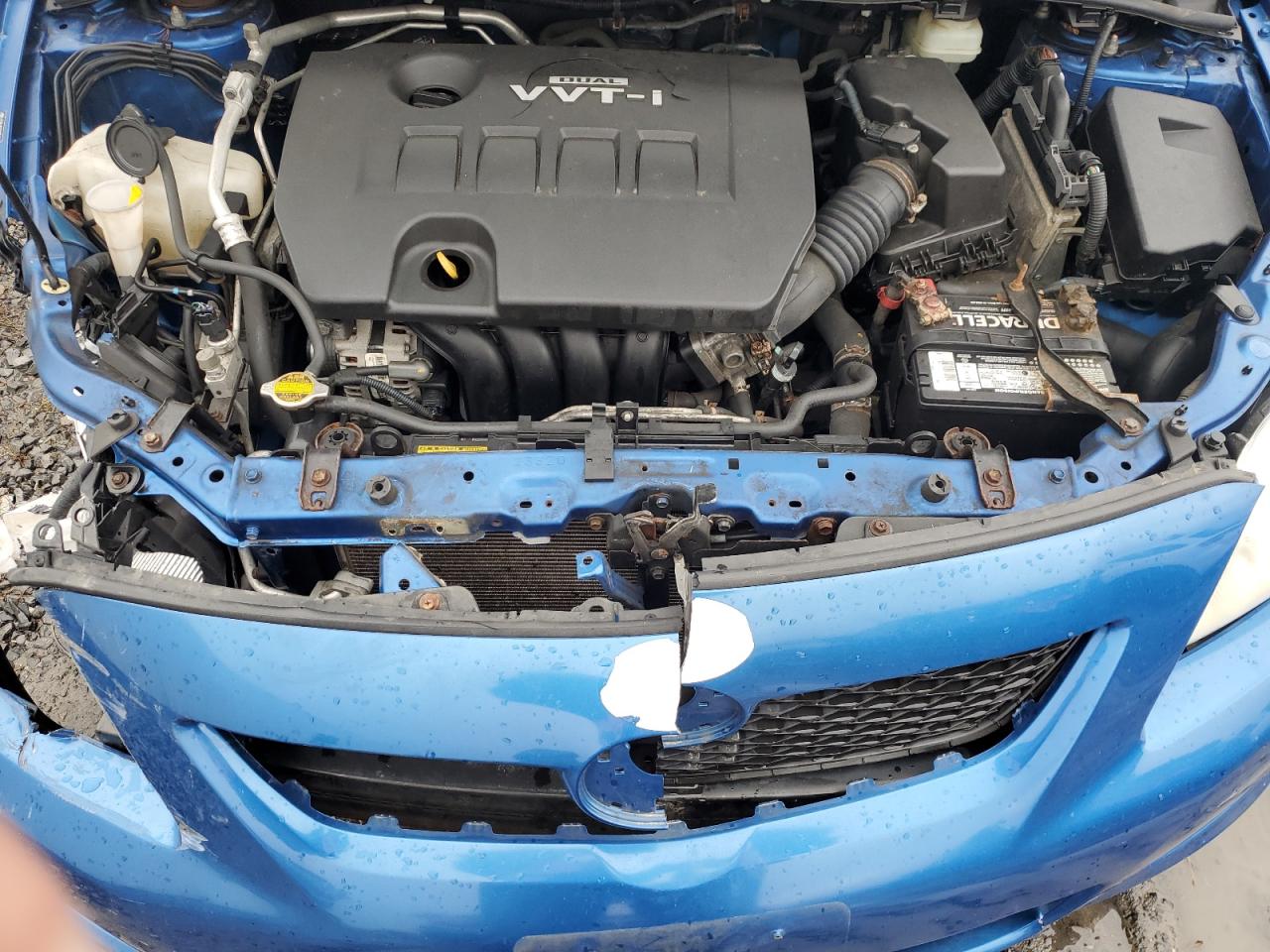 2009 Toyota Corolla VIN JTDBL40E099065698 Copart auction photo, all over damage thumbnail 11