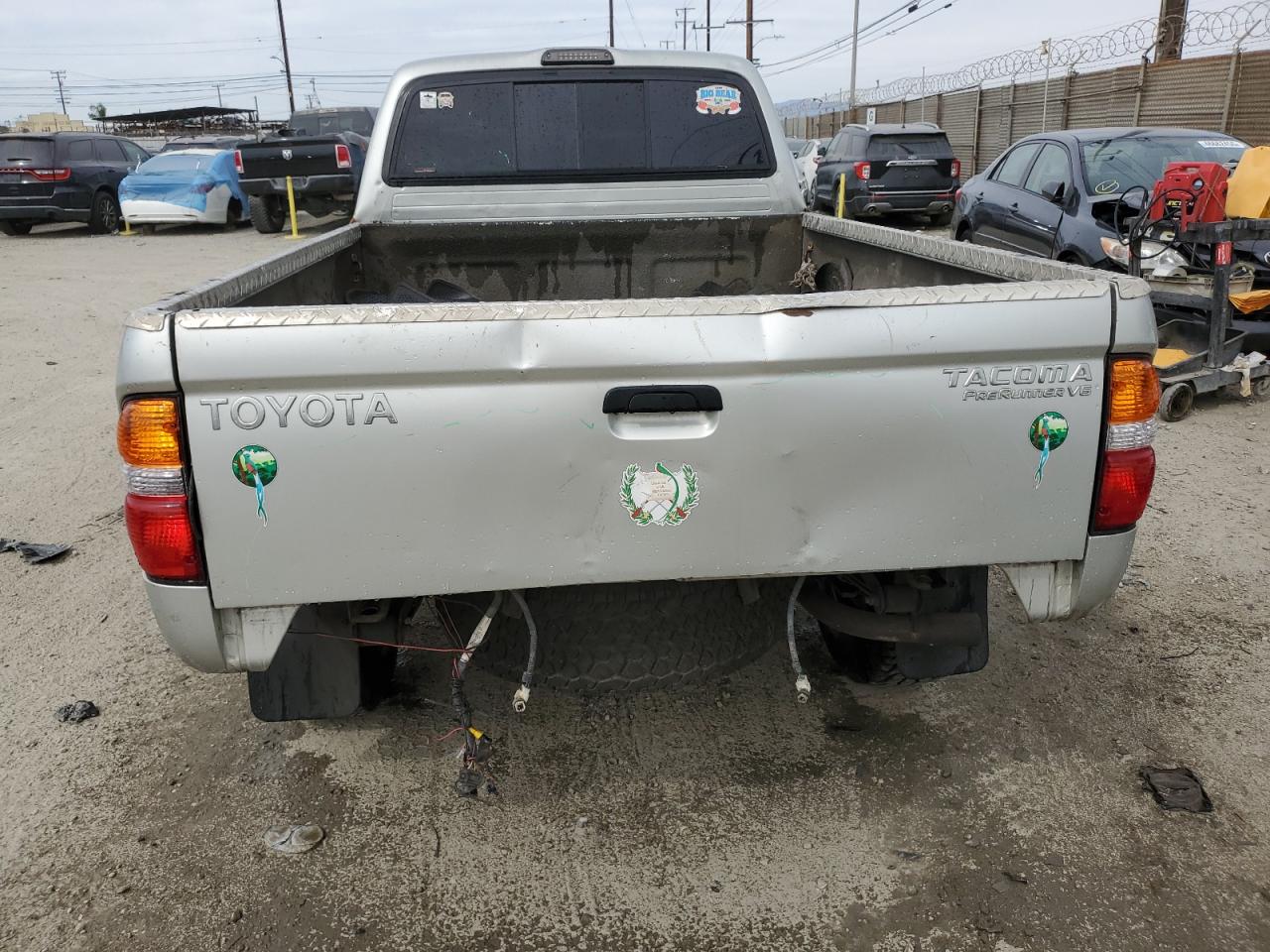2004 Toyota Tacoma VIN 5TESN92N34Z417013 Copart auction photo, front end / rear end damage thumbnail 6