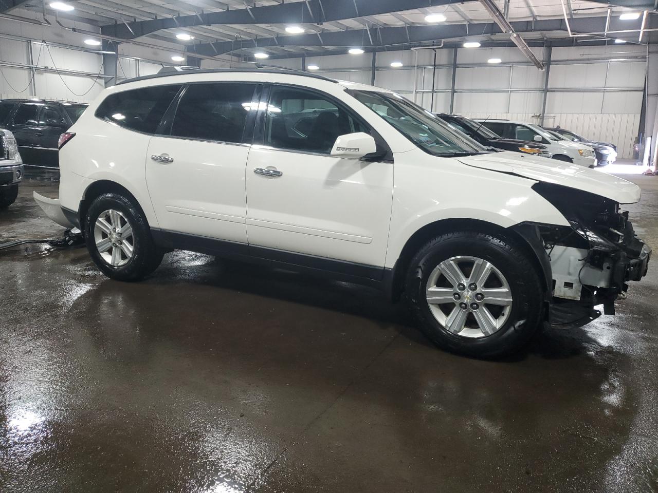 2014 Chevrolet Traverse VIN 1GNKVGKD6EJ261547 Copart auction photo, front end damage thumbnail 4