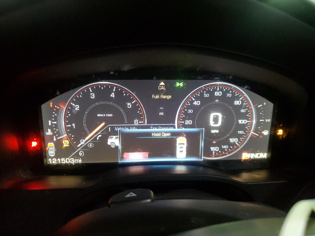 2015 Cadillac Escalade VIN 1GYS4CKJXFR168022 Copart auction photo, front end / side damage thumbnail 9