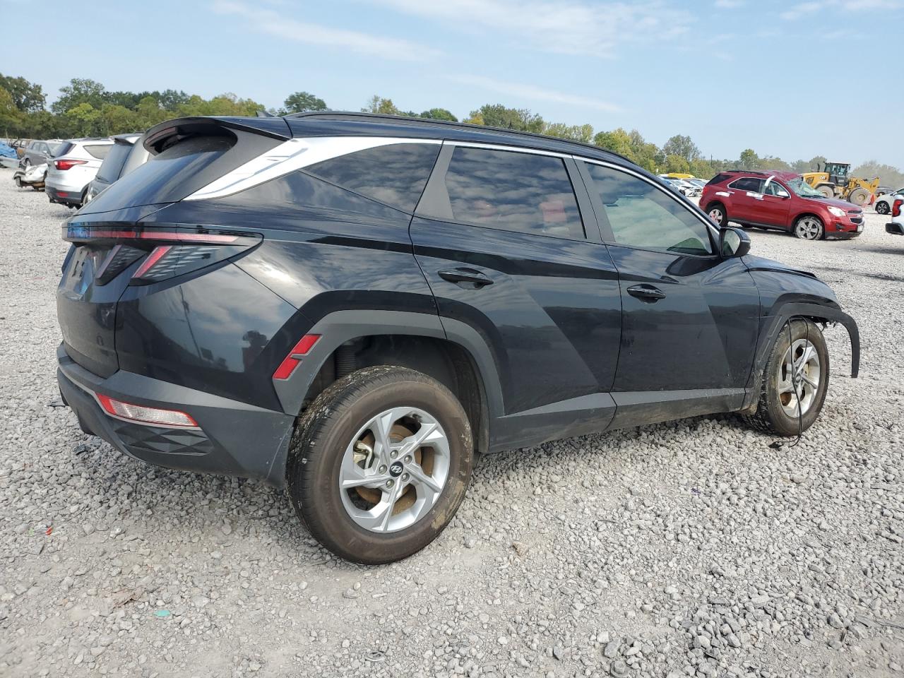 2022 Hyundai Tucson VIN 5NMJB3AE5NH141986 Copart auction photo, front end damage thumbnail 3
