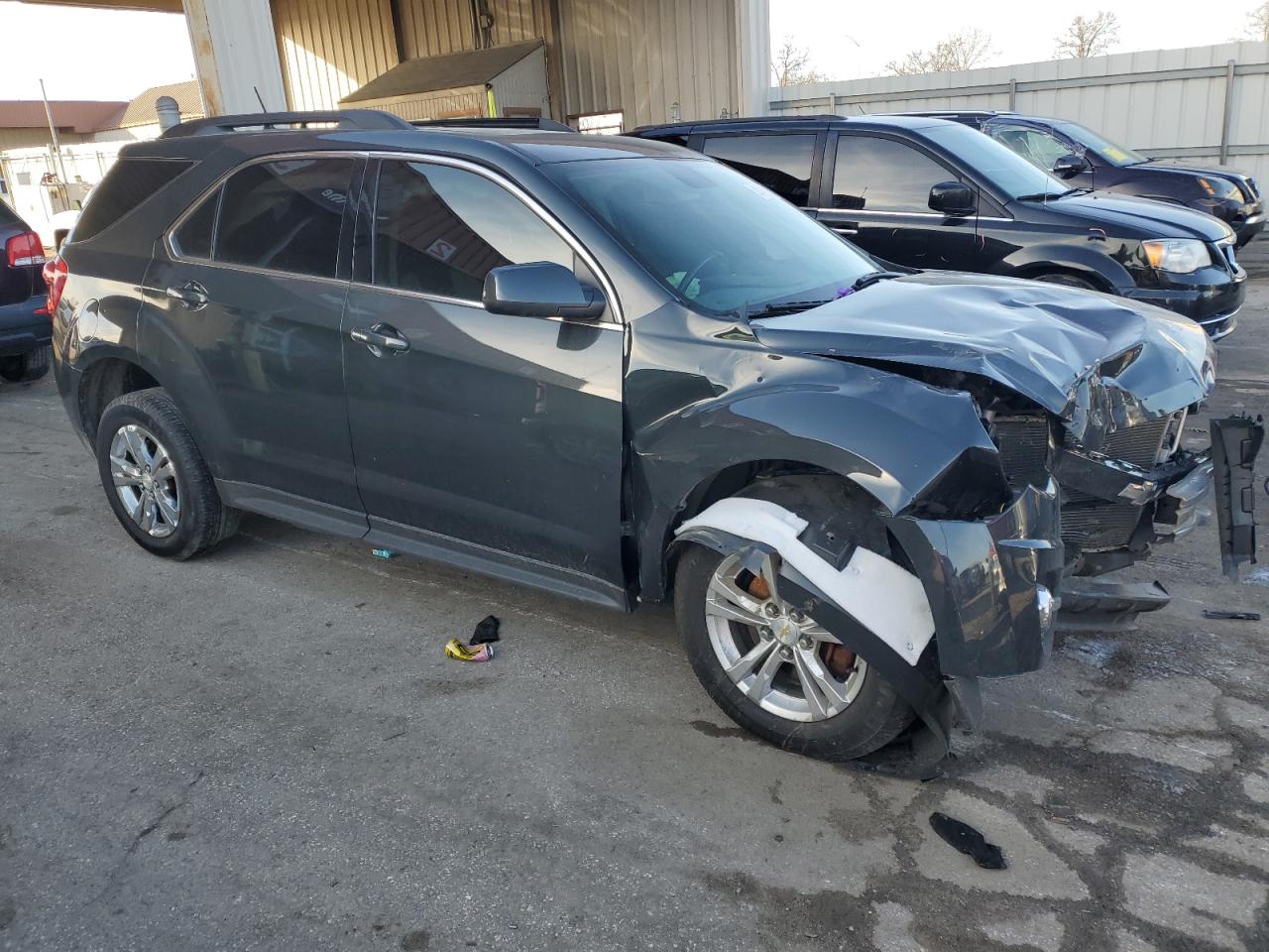 2014 Chevrolet Equinox VIN 2GNFLGEK7E6103975 Copart auction photo, front end damage thumbnail 4