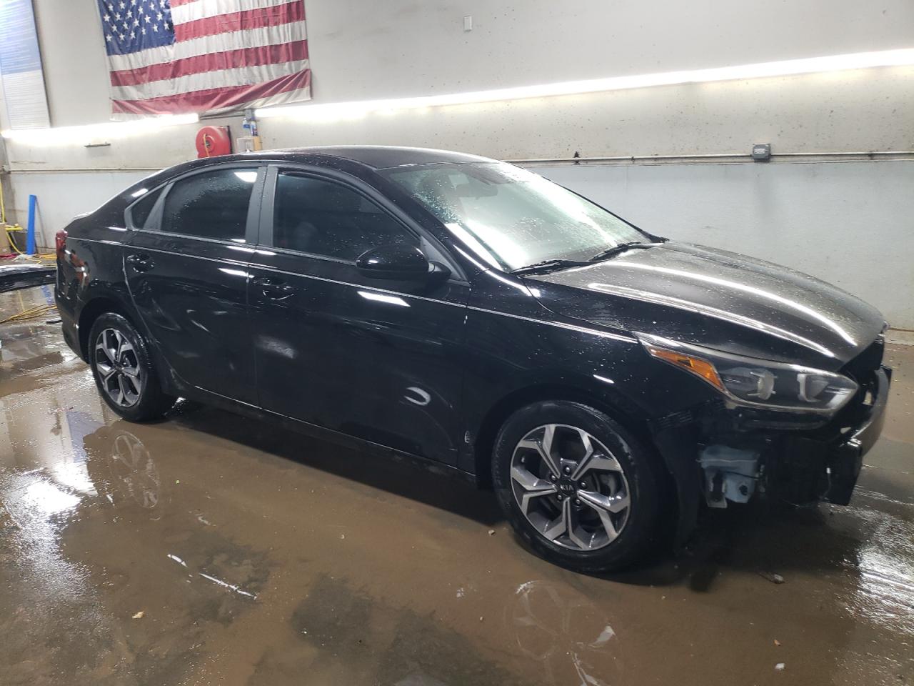 2021 KIA Forte VIN 3KPF24AD8ME354861 Copart auction photo, front end damage thumbnail 4