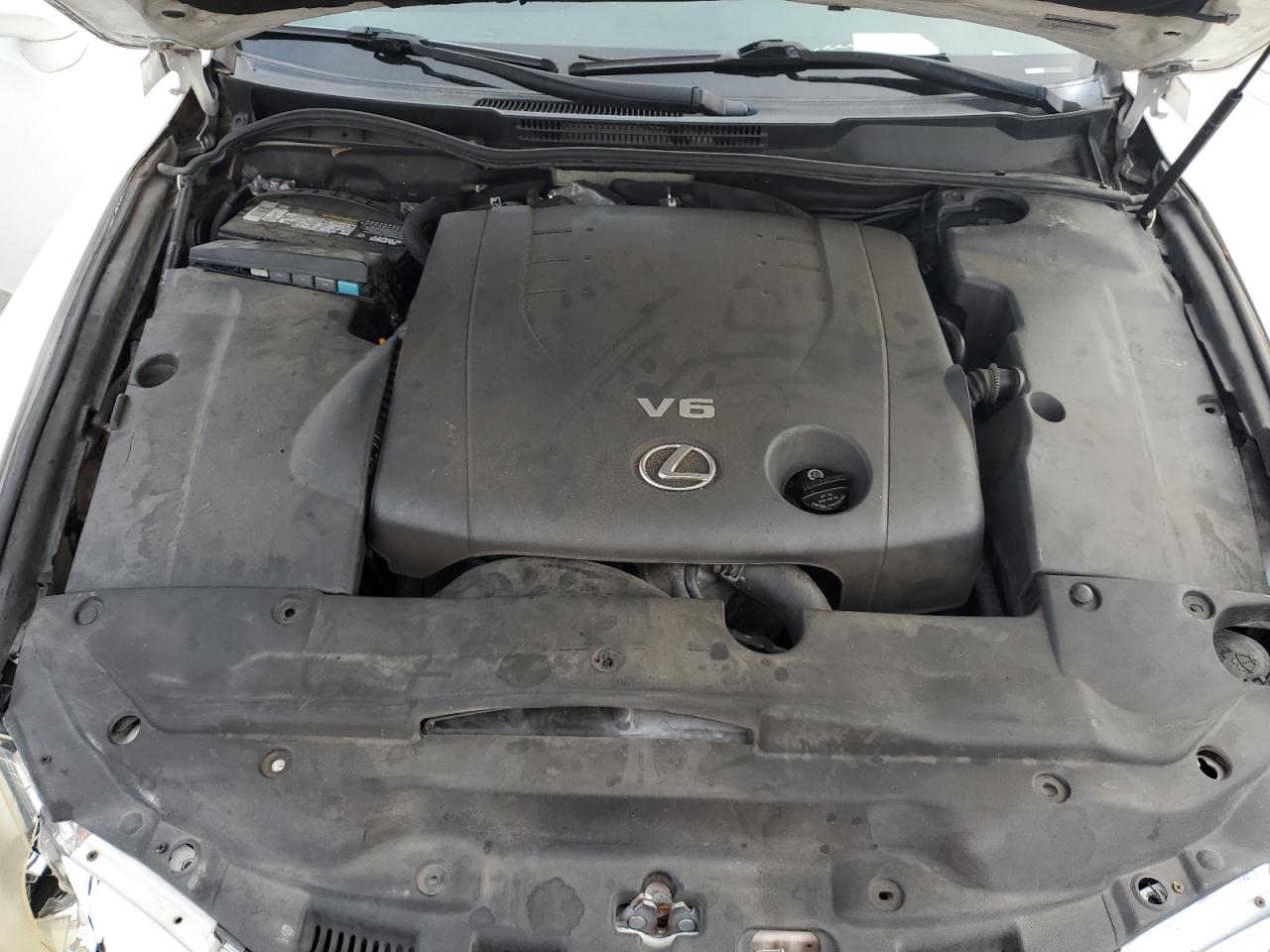 2006 Lexus IS VIN JTHBE262165000954 Copart auction photo, rear end / front end damage thumbnail 12
