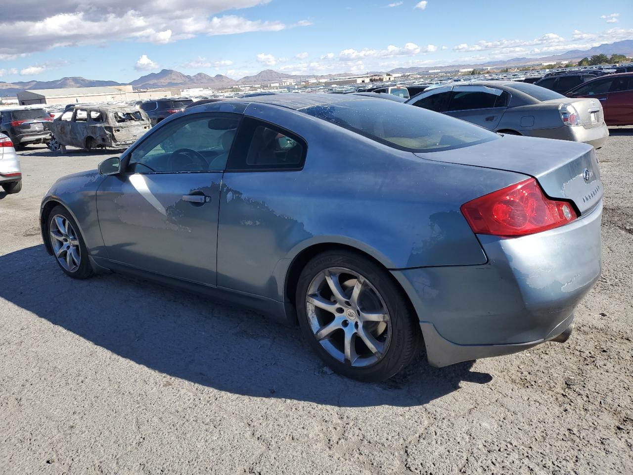 2005 Infiniti G VIN JNKCV54E65M410124 Copart auction photo, rear end damage thumbnail 2
