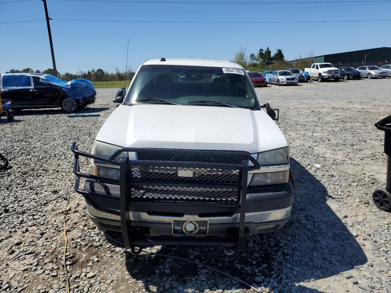 2004 Chevrolet Silverado VIN 1GCHK23204F213393 Copart auction photo, front end damage thumbnail 5