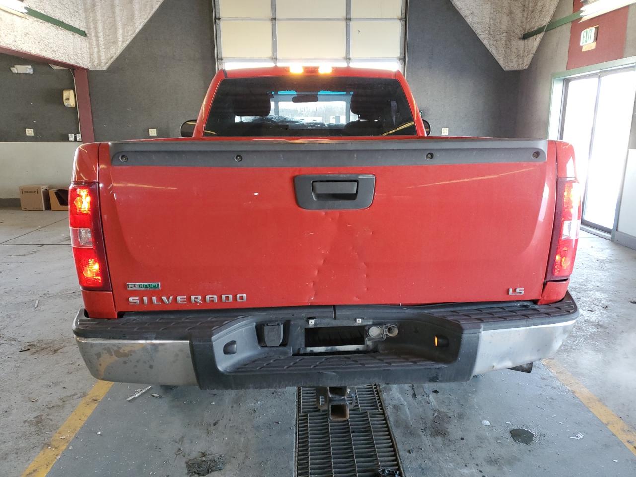 2011 Chevrolet Silverado VIN 1GCNCPEA6BZ279606 Copart auction photo, front end / minor dent/scratches damage thumbnail 6
