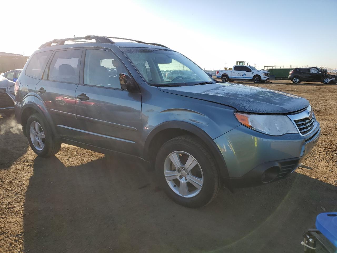 2010 Subaru Forester VIN JF2SH6BC1AH789422 Copart auction photo, side damage thumbnail 4