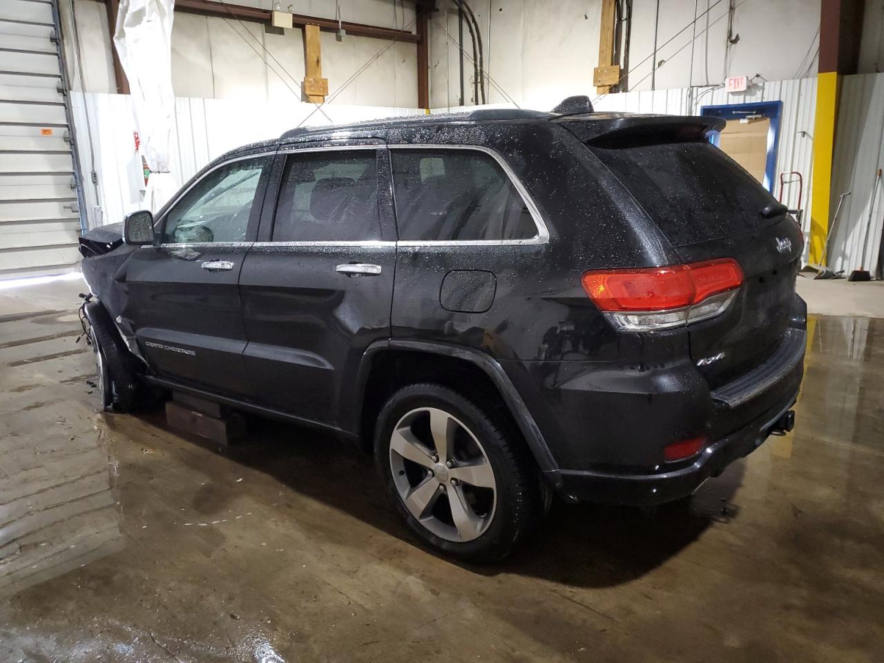 2014 Jeep Grand Cherokee VIN 1C4RJFCG8EC580457 Copart auction photo, front end / side damage thumbnail 2