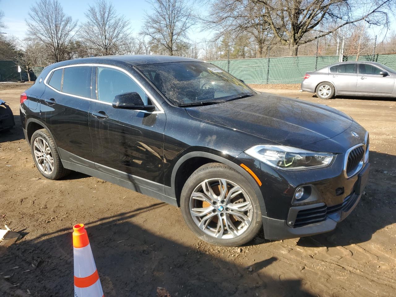 2020 BMW X2 VIN WBXYJ1C05L5P12435 Copart auction photo, front end / side damage thumbnail 4