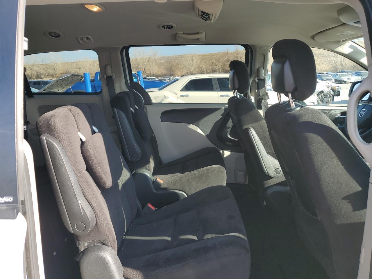 2014 Dodge Caravan VIN 2C4RDGCG9ER291236 Copart auction photo, side / hail damage thumbnail 11