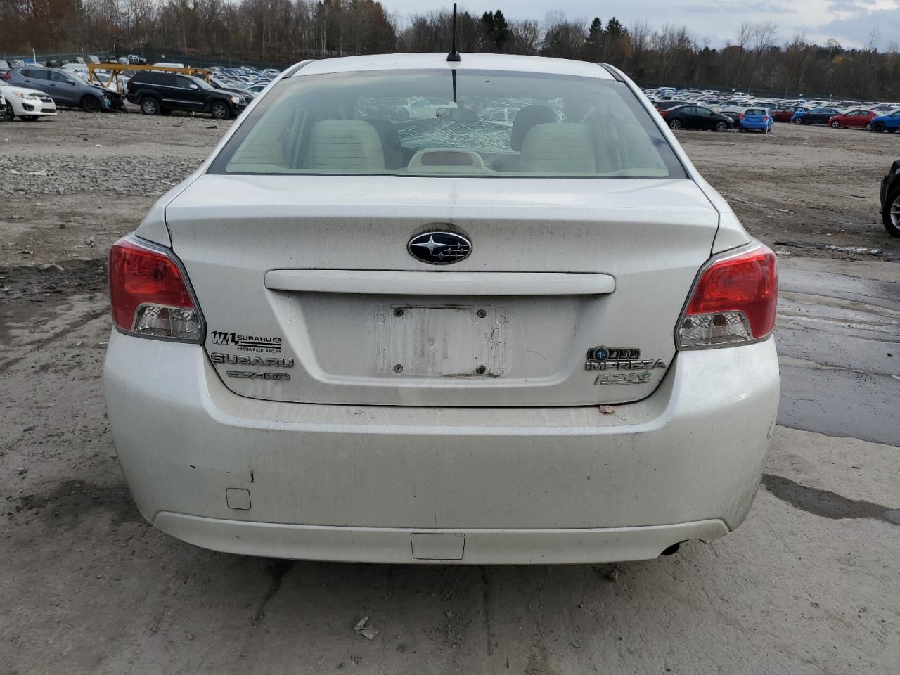 2014 Subaru Impreza VIN JF1GJAA66EH009403 Copart auction photo, front end damage thumbnail 6