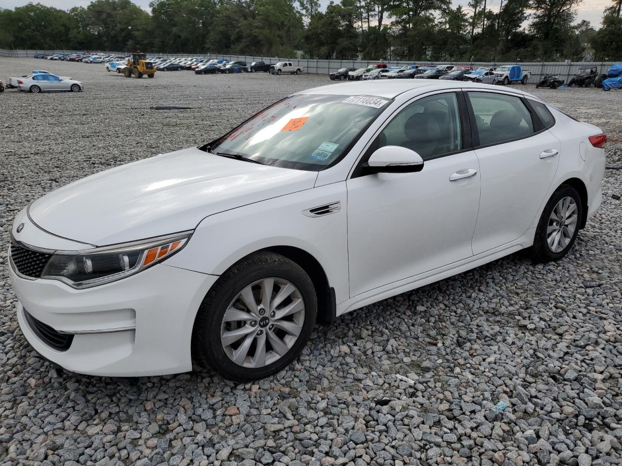 2016 KIA Optima VIN 5XXGU4L31GG074939