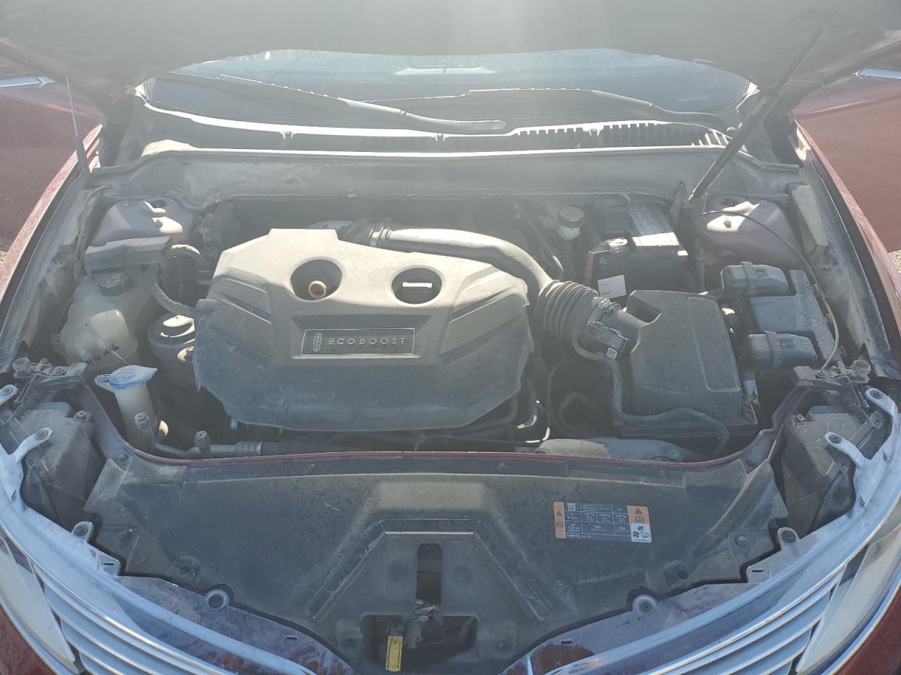 2013 Lincoln MKZ VIN 3LN6L2G99DR819706 Copart auction photo, side damage thumbnail 11