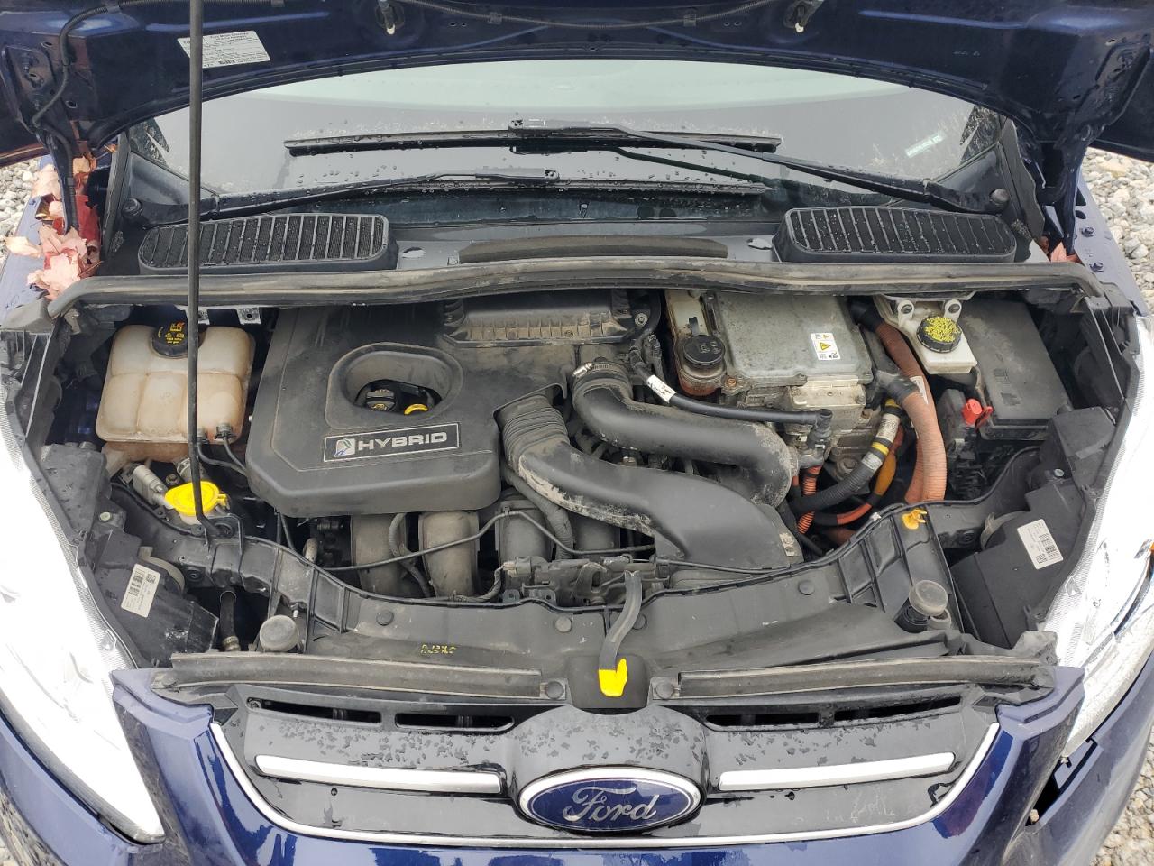 2017 Ford C-MAX VIN 1FADP5AU7HL102519 Copart auction photo, front end / minor dent/scratches damage thumbnail 11