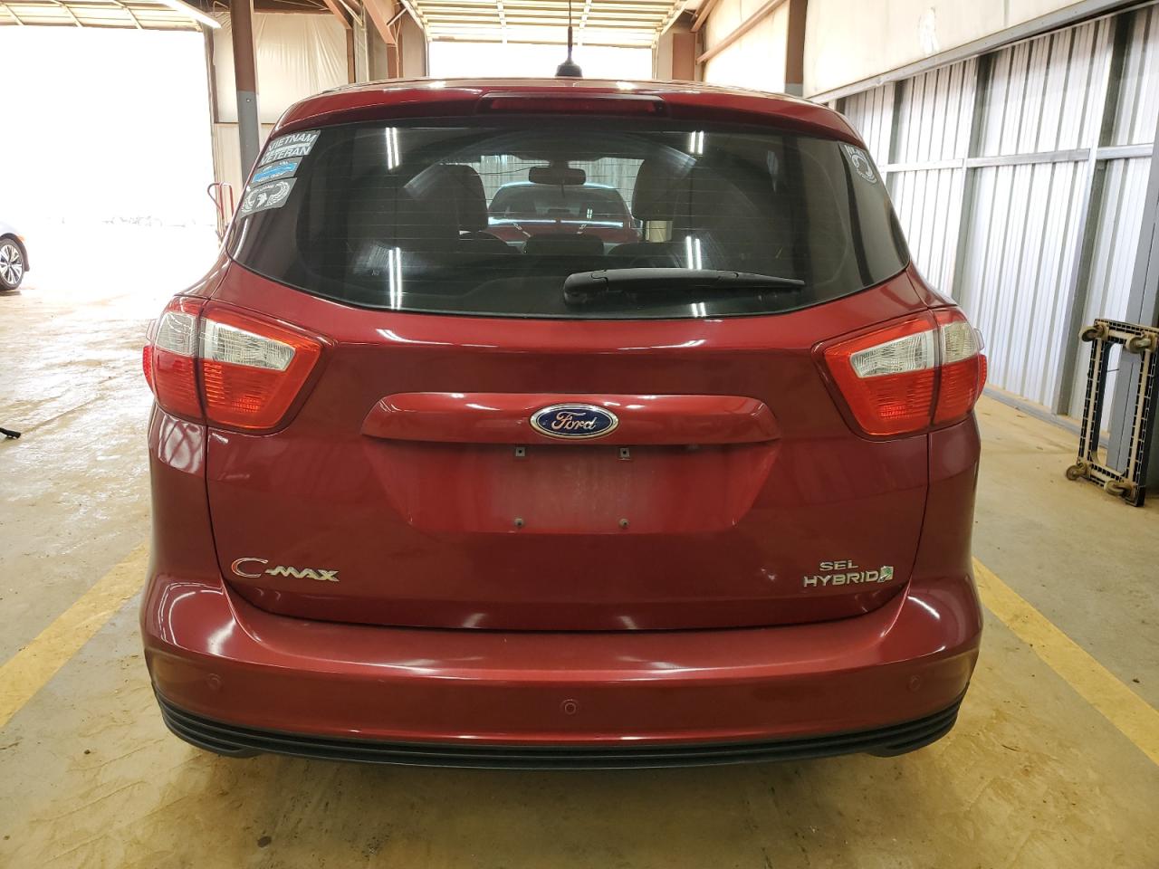 2013 Ford C-MAX VIN 1FADP5BU8DL500699 Copart auction photo, all over damage thumbnail 6