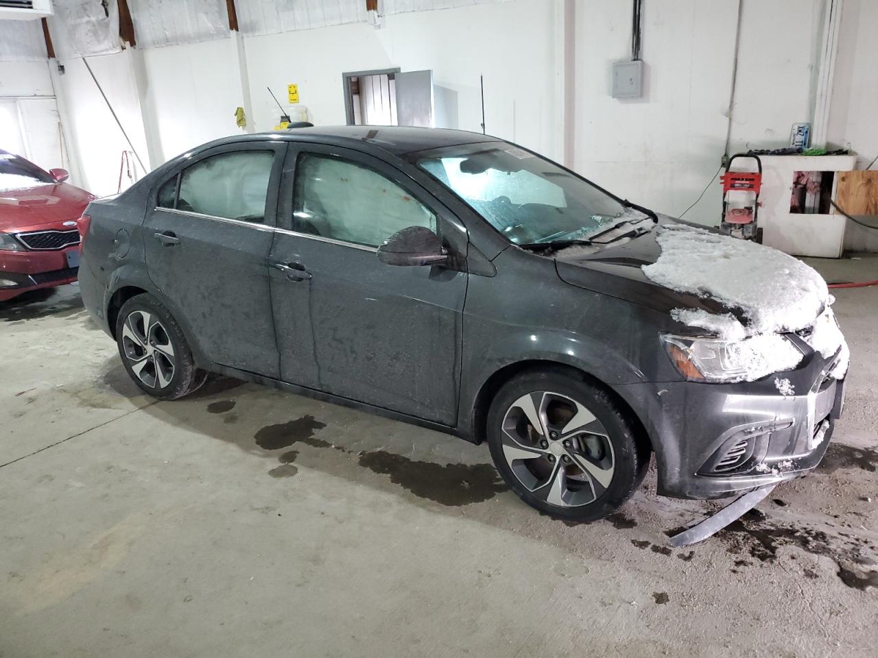2019 Chevrolet Sonic VIN 1G1JF5SB0K4127754 Copart auction photo, front end damage thumbnail 4