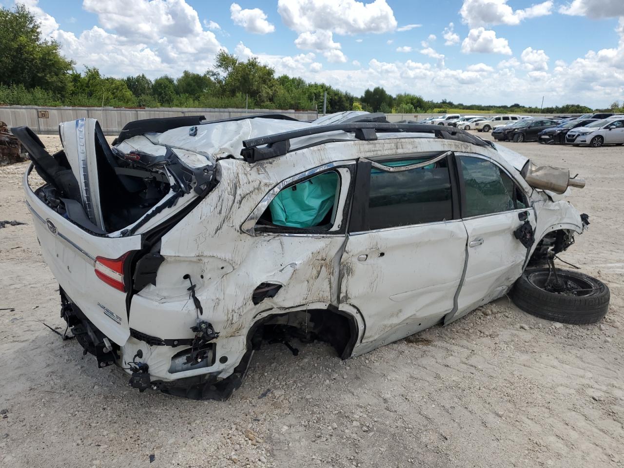 2021 Subaru Ascent VIN 4S4WMARD7M3456362 Copart auction photo, all over damage thumbnail 3