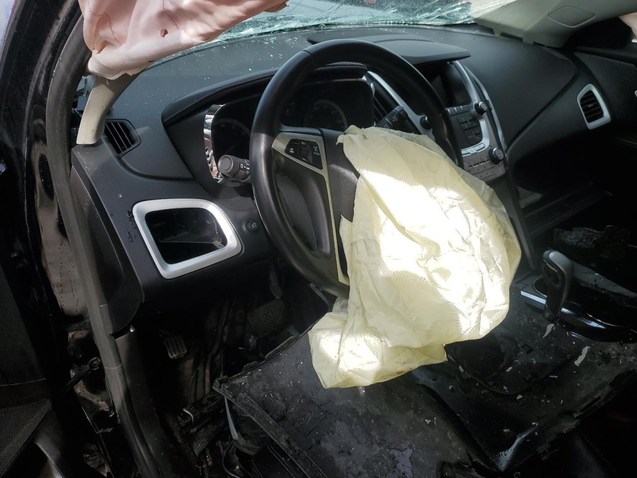 2012 GMC Terrain VIN 2GKALWEK6C6343016 Copart auction photo, front end damage thumbnail 8