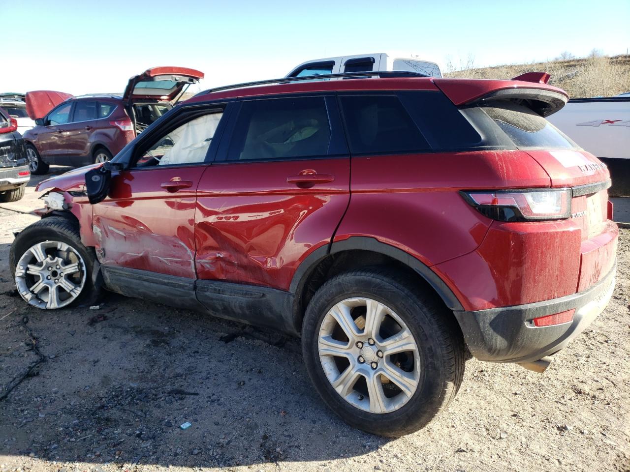 2017 Land Rover Range Rover VIN SALVP2BG6HH174832 Copart auction photo, front end / rollover damage thumbnail 2