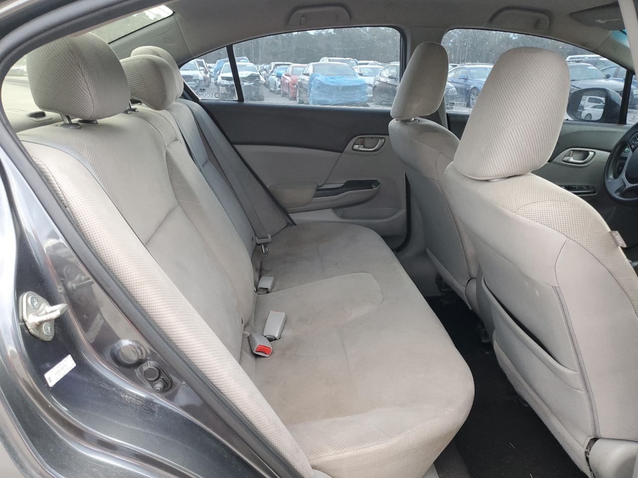 2012 Honda Civic VIN 2HGFB2F58CH560790 Copart auction photo, front end / rear end damage thumbnail 11