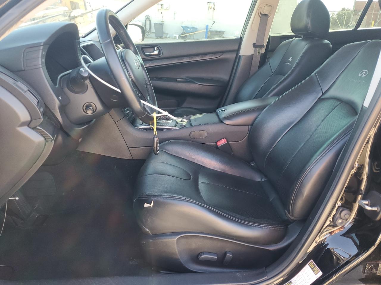 2013 Infiniti G VIN JN1CV6AP7DM713587 Copart auction photo, front end / side damage thumbnail 7