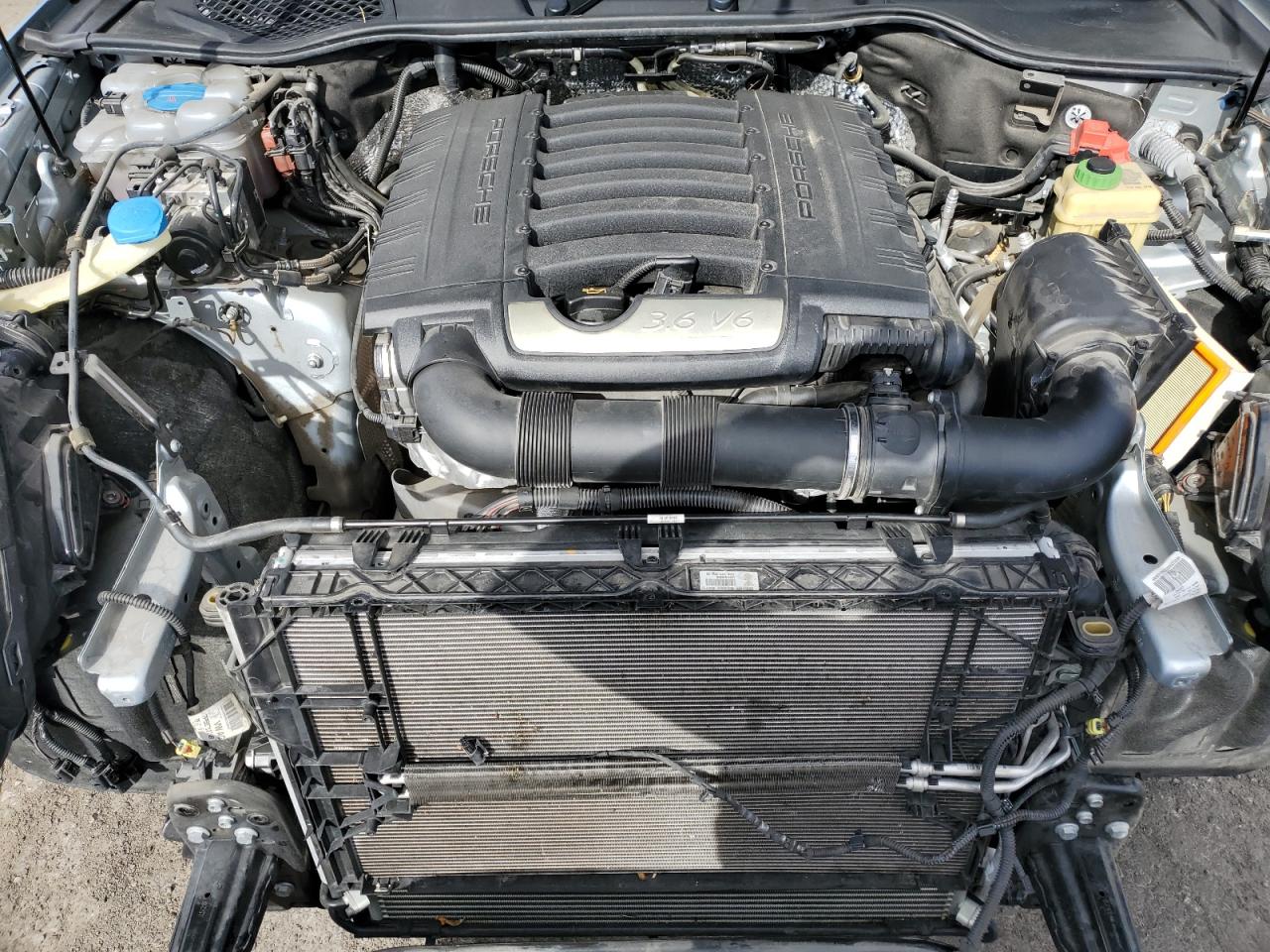 2016 Porsche Cayenne VIN WP1AA2A23GLA11272 Copart auction photo, front end damage thumbnail 12
