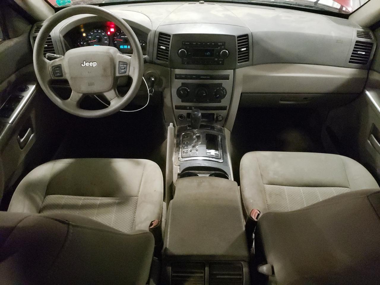2006 Jeep Grand Cherokee VIN 1J4HR48N56C217626 Copart auction photo, front end / side damage thumbnail 8
