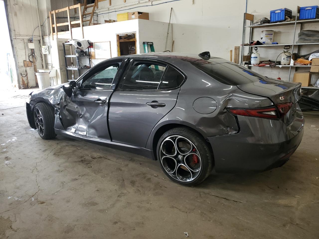 2022 Alfa Romeo Giulia VIN ZARFANBN2N7662163 Copart auction photo, all over damage thumbnail 2