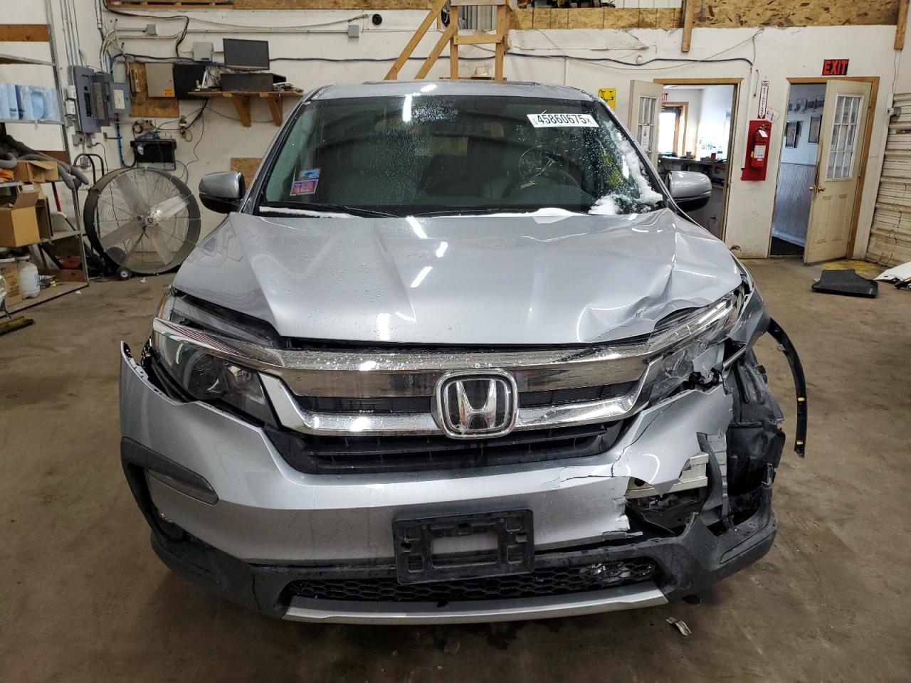 2020 Honda Pilot VIN 5FNYF6H59LB045738 Copart auction photo, front end damage thumbnail 5
