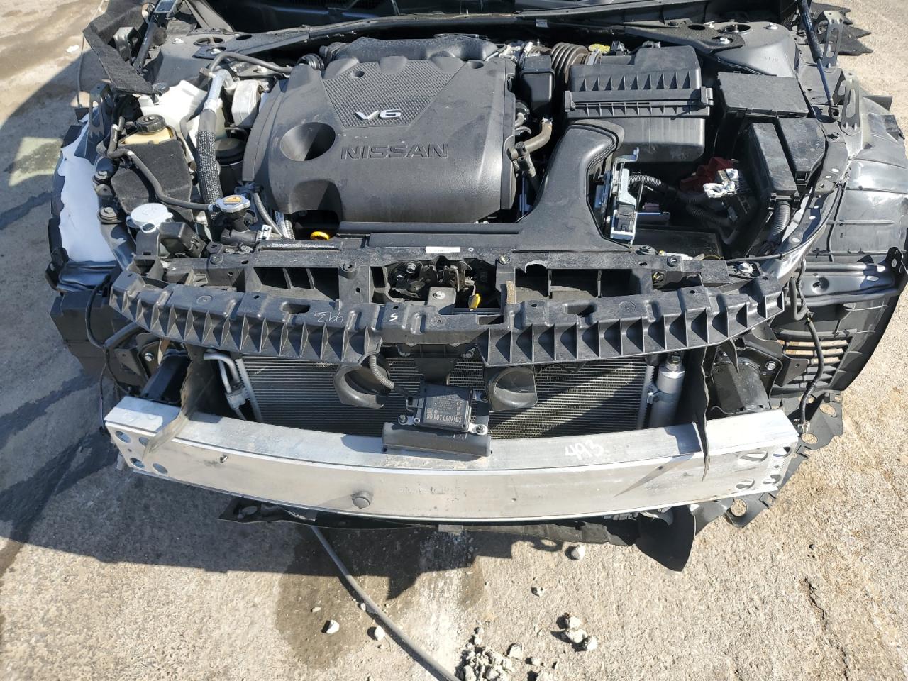 2020 Nissan Maxima VIN 1N4AA6DV4LC386165 Copart auction photo, stripped damage thumbnail 11