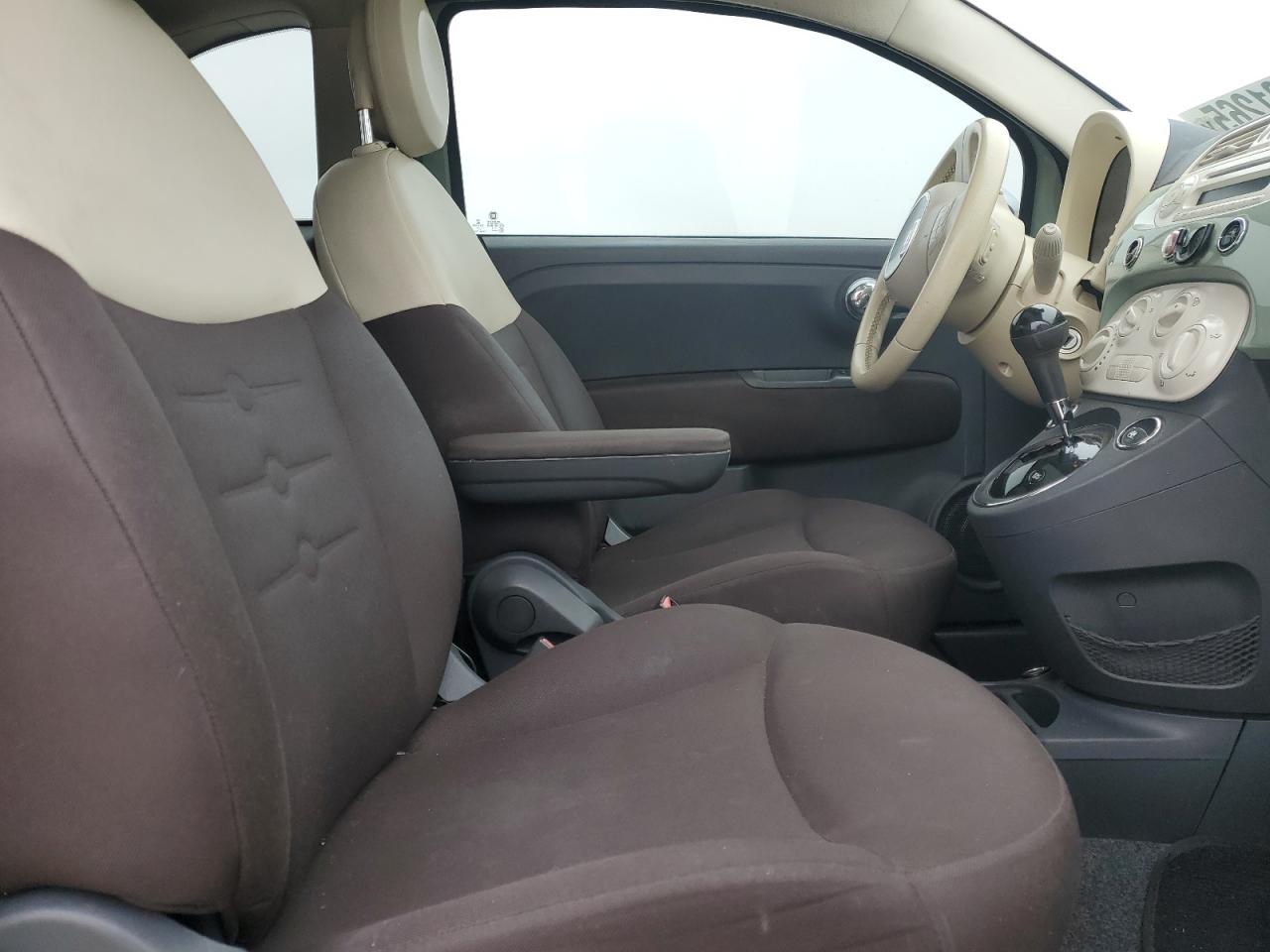 2013 Fiat 500 VIN 3C3CFFAR6DT678339 Copart auction photo, mechanical damage thumbnail 10