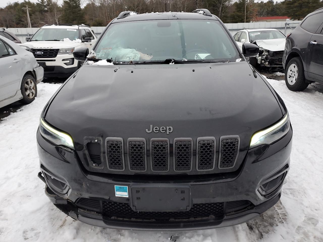 2020 Jeep Grand Cherokee VIN 1C4PJMDX1LD612893 Copart auction photo, front end / minor dent/scratches damage thumbnail 5