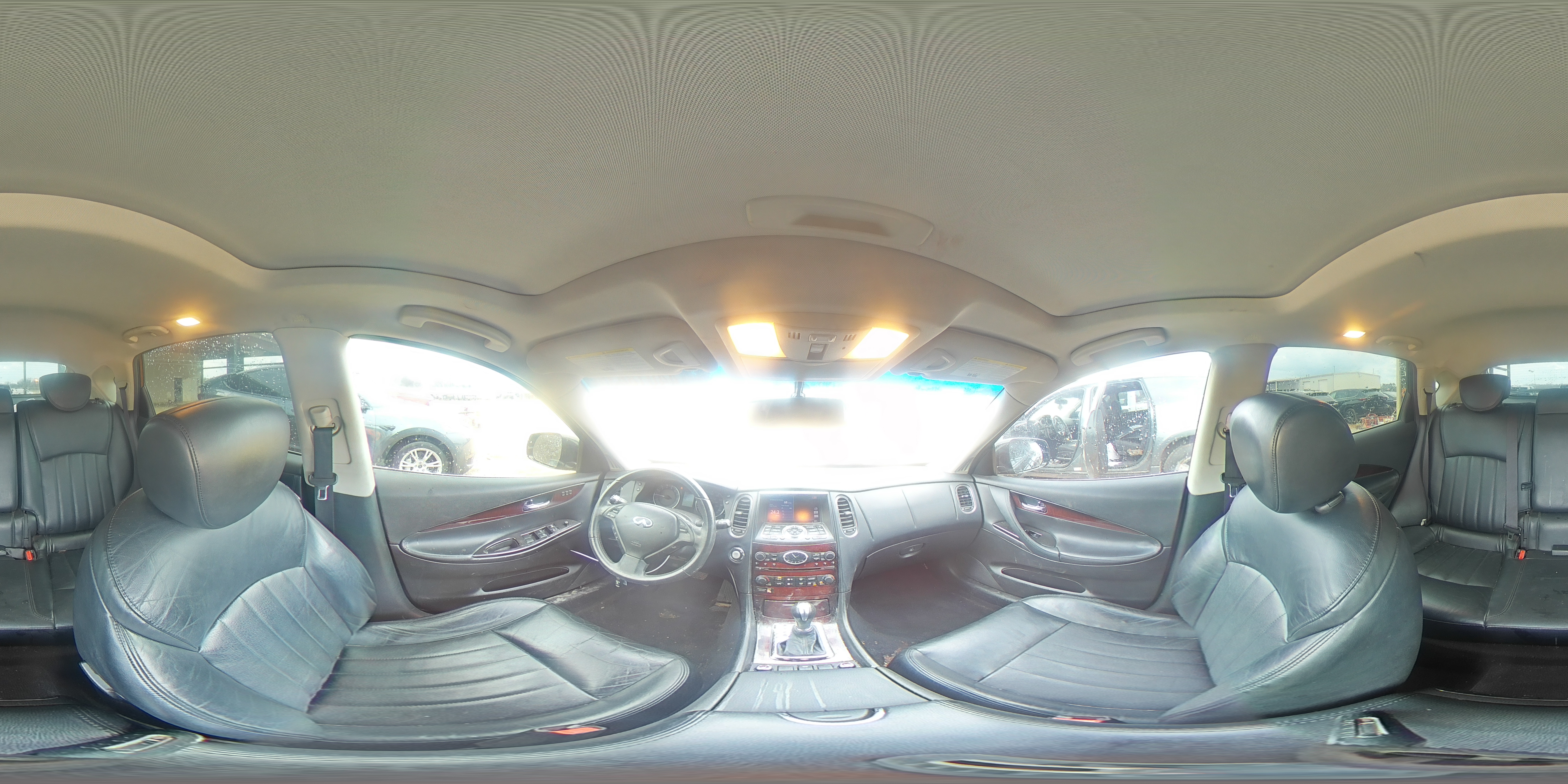 2016 Infiniti QX50 VIN JN1BJ0RP2GM231557 Copart auction photo, front end / rear end damage thumbnail 15