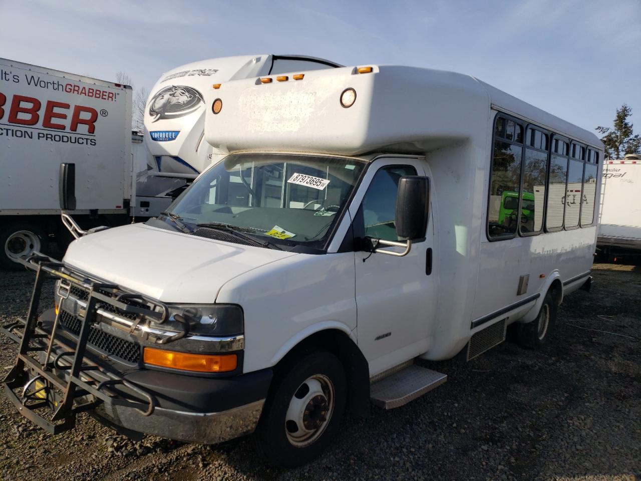 2014 Chevrolet Express VIN 1GB6G5BG0E1169809 Copart auction photo, normal wear damage thumbnail 9