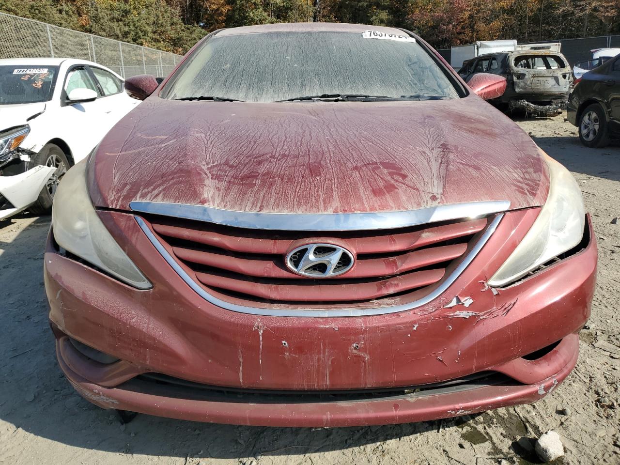 2013 Hyundai Sonata VIN 5NPEB4AC8DH537787 Copart auction photo, vandalism damage thumbnail 5