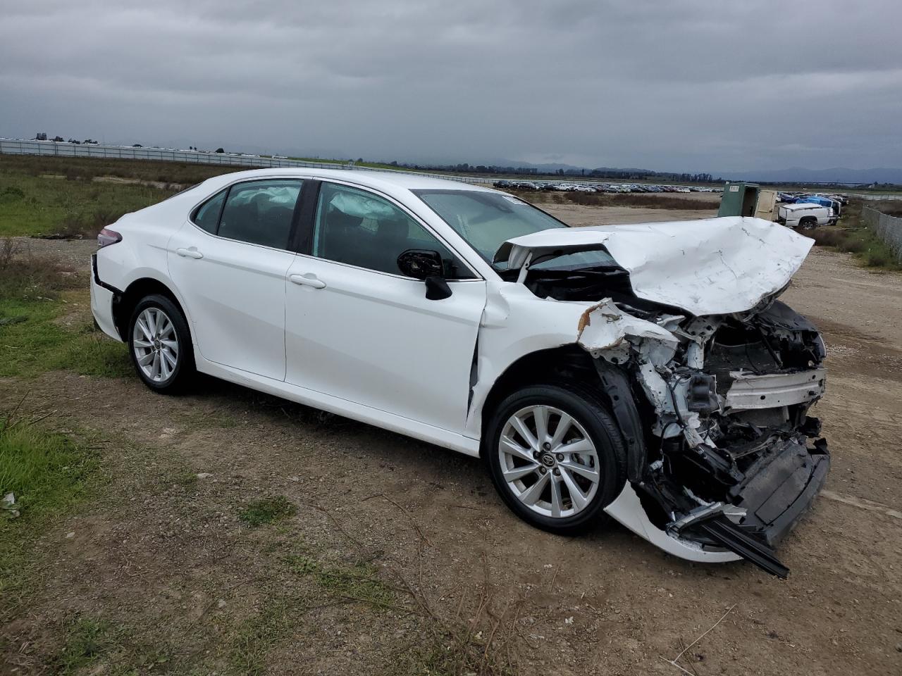 2024 Toyota Camry VIN 4T1C11AK9RU861498 Copart auction photo, front end / rear end damage thumbnail 4
