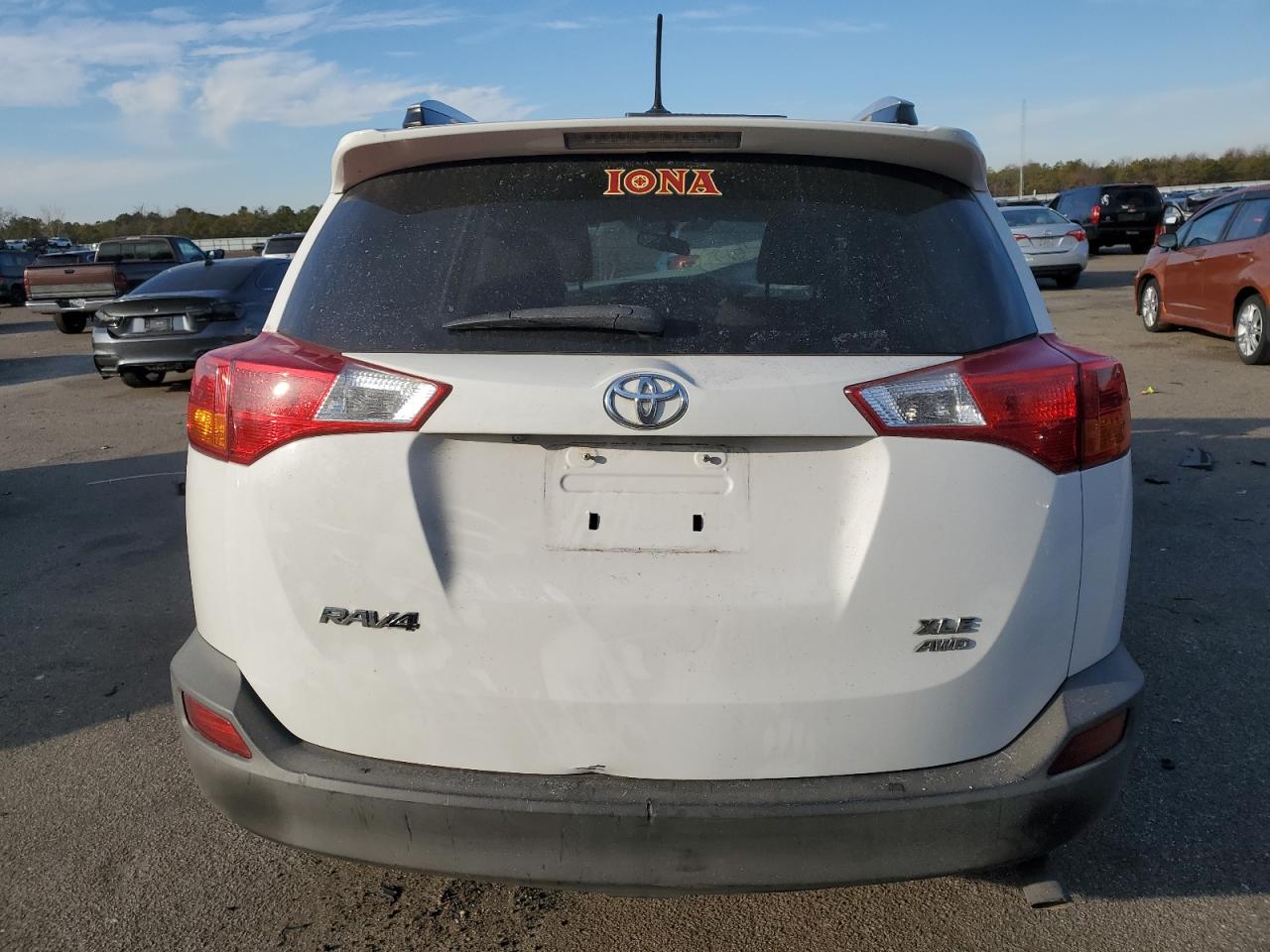 2015 Toyota RAV 4 VIN 2T3RFREV1FW345167 Copart auction photo, all over damage thumbnail 6