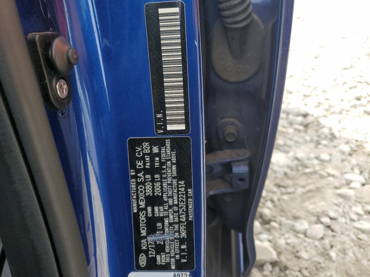 2018 KIA Forte VIN 3KPFL4A75JE221414 Copart auction photo, all over damage thumbnail 12