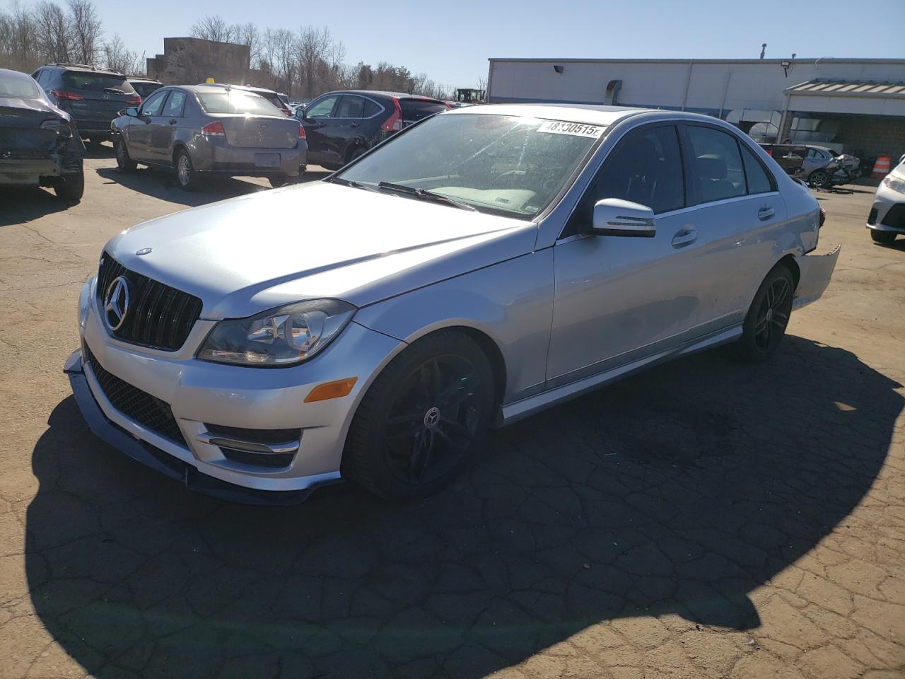 2013 Mercedes-Benz C-klasse VIN WDDGF8AB9DR247889