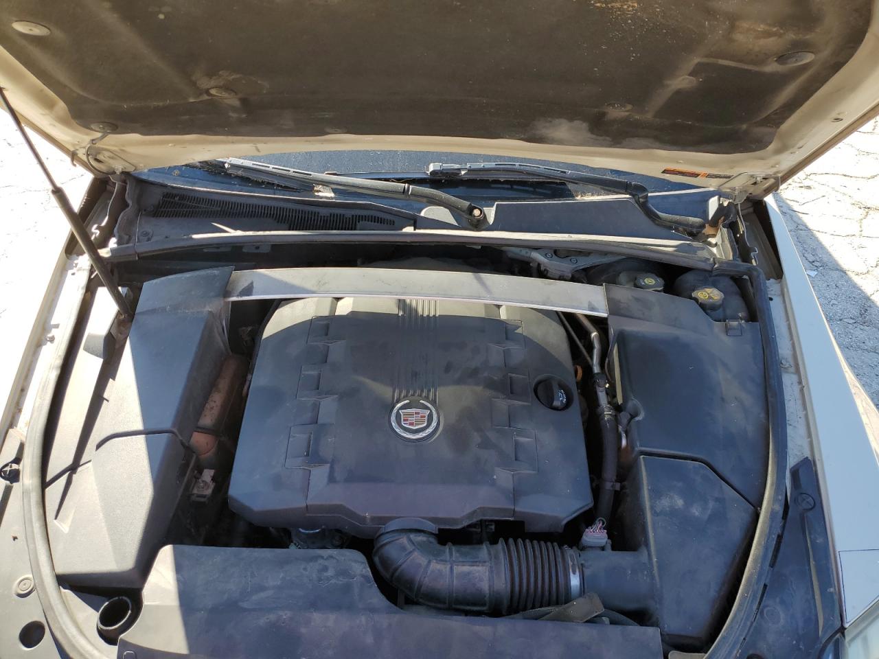 2011 Cadillac CTS VIN 1G6DG5EYXB0145013 Copart auction photo, front end / undercarriage damage thumbnail 12