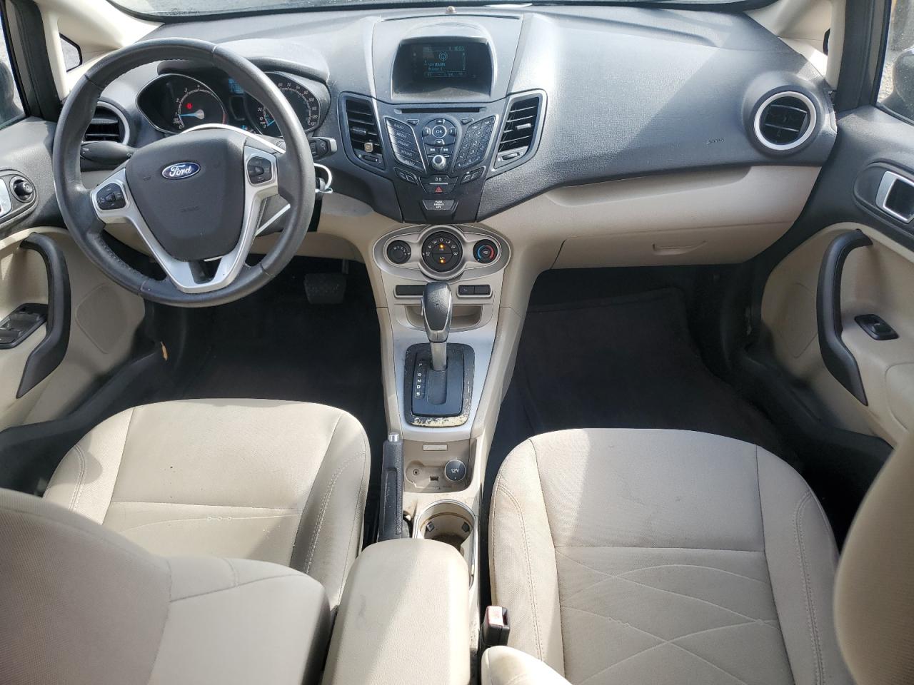 2016 Ford Fiesta VIN 3FADP4BJ7GM166717 Copart auction photo, side damage thumbnail 8