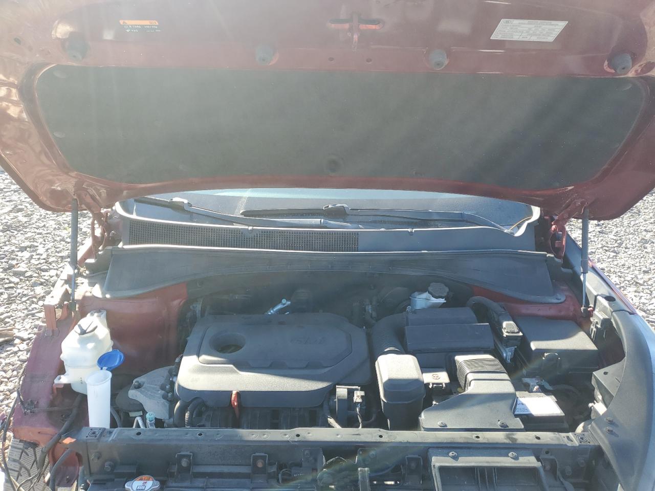 2016 KIA Sorento VIN 5XYPG4A34GG091174 Copart auction photo, front end damage thumbnail 12