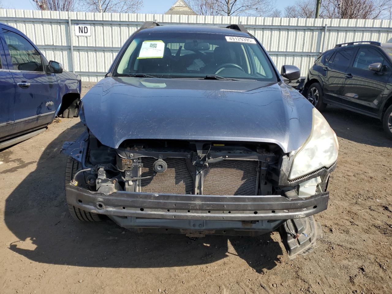 2013 Subaru Outback VIN 4S4BRBJC0D3201058 Copart auction photo, front end damage thumbnail 5