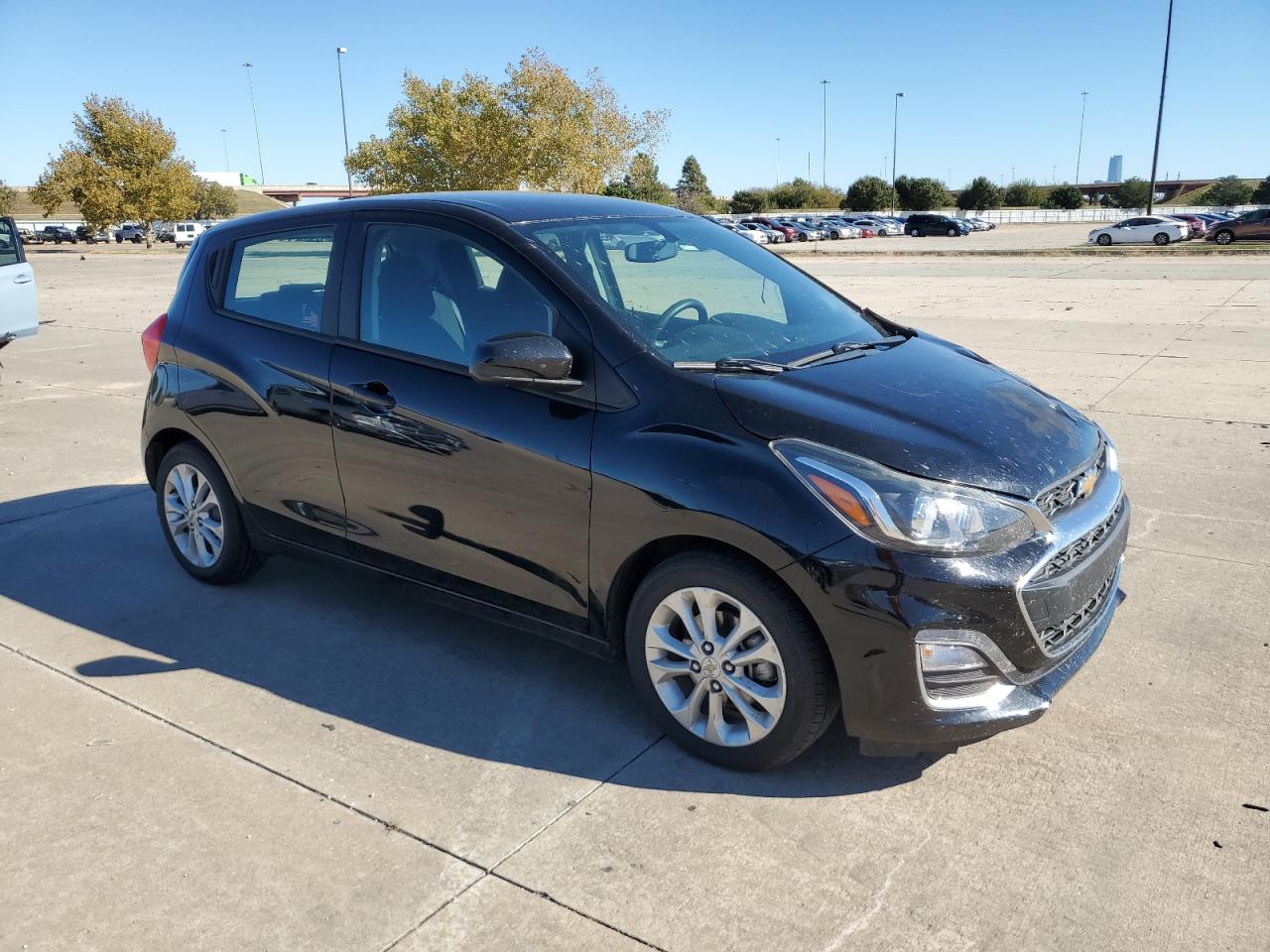2020 Chevrolet Spark VIN KL8CD6SA3LC441451 Copart auction photo, front end / side damage thumbnail 4